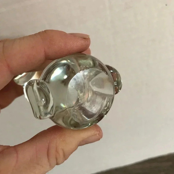 Blown Glass  Owl Paperweight - Picture 8 of 11